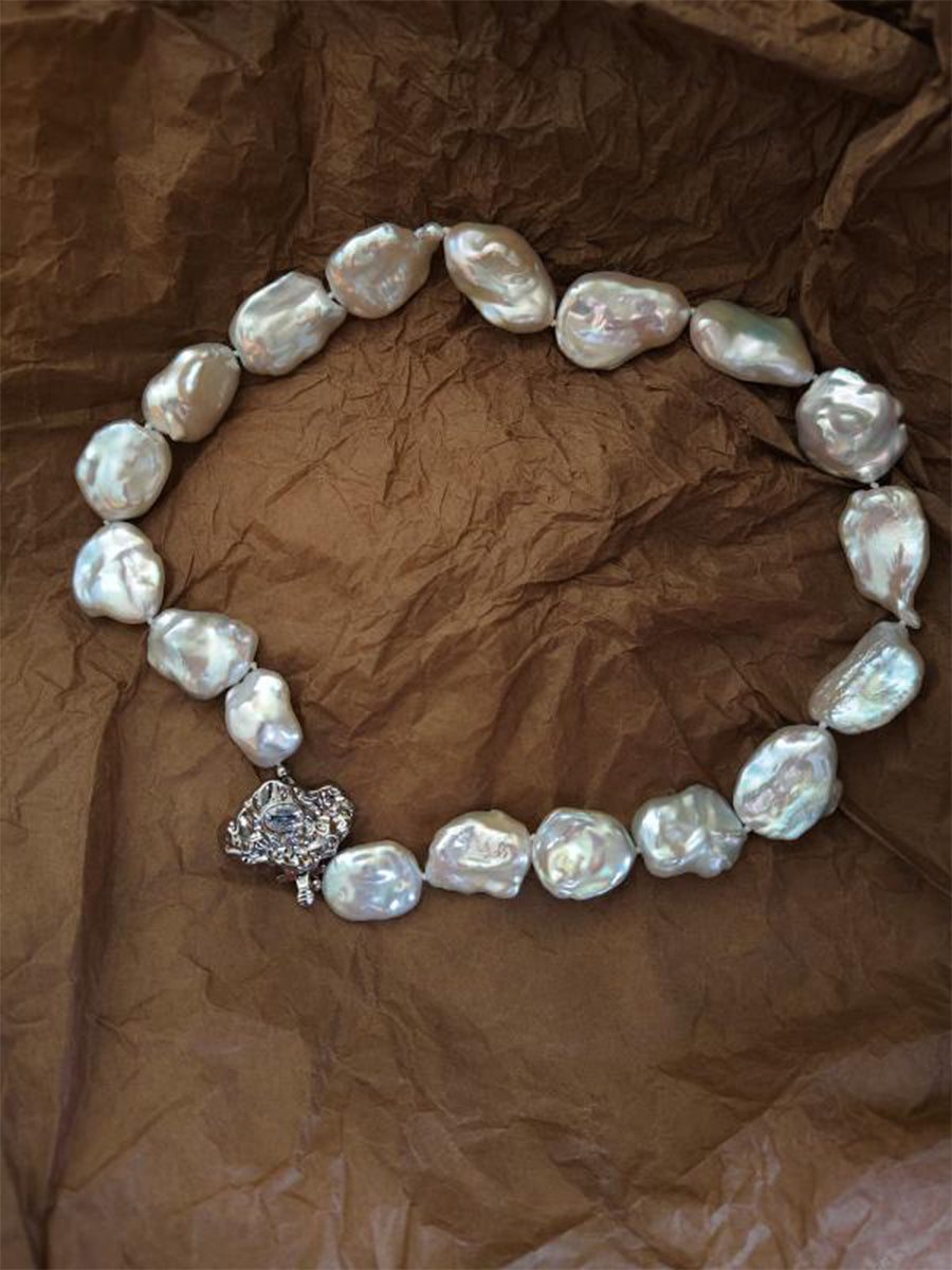White Pearl Necklace